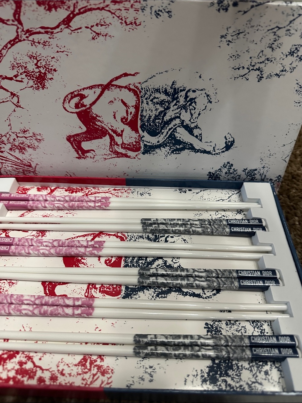 Christian Dior chop stick set
